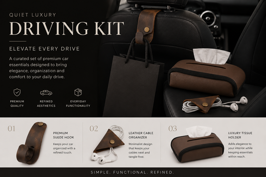 Quiet Luxury Driving Kit📦